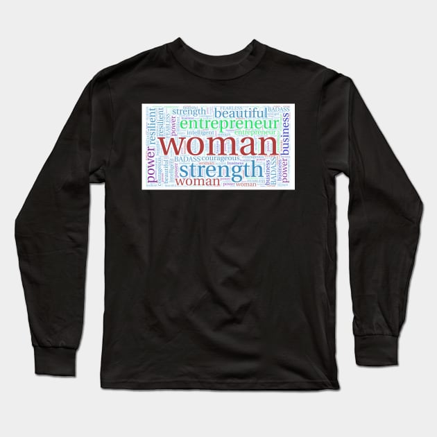 Women in business Long Sleeve T-Shirt by lilyvtattoos